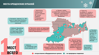 Крещение — 2024: Адреса, время и как добраться
