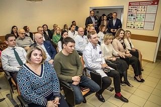 Коллективу Одинцовской областной больницы представили нового главного врача — медицинское учреждение возглавил Александр Грицанчук