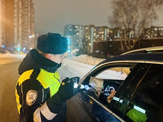 На территории Одинцовского городского округа проведен профилактический рейд «Нетрезвый водитель»