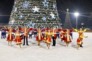 Шоу «Музыка на льду» пройдёт 4 февраля на Соборной площади Главного храма Вооружённых сил России в Кубинке