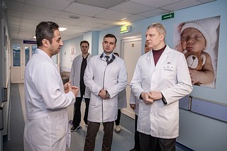 Андрей Иванов посетил с инспекцией Родильный дом Одинцовской областной больницы