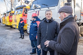Глава Одинцовского округа Андрей Иванов посетил структурное подразделение филиала «Западные электрические сети» ПАО «Россети Московский регион» — Успенский РЭС в поселке Горки-2
