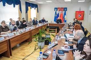 Глава Одинцовского округа Андрей Иванов провел рабочую встречу с инициативными жителями звенигородского микрорайона Верхний Посад