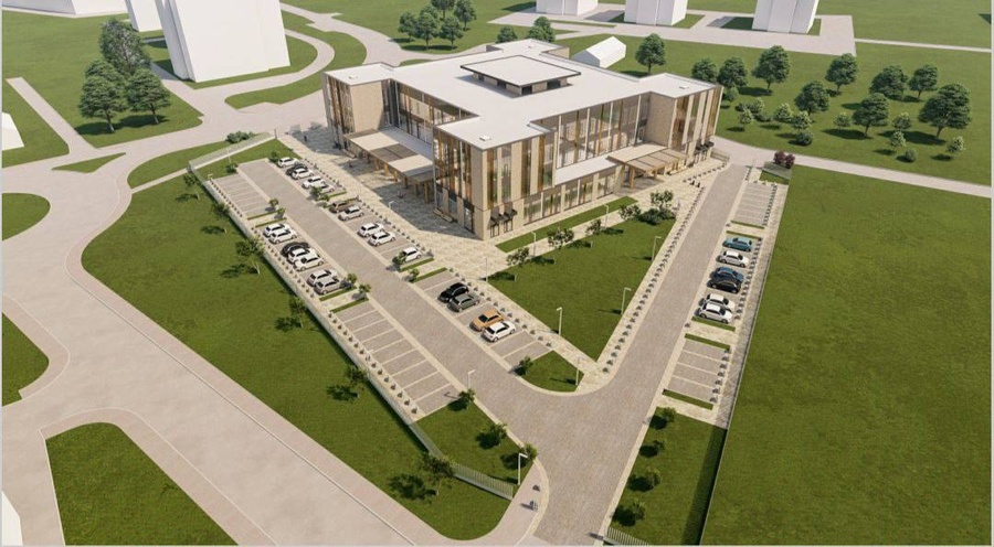 В Одинцово продолжается строительство консультативно-диагностического центра