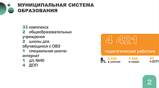 Муниципальная система образования