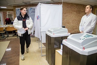 Второй день голосования на выборах президента России завершился в Одинцовском округе