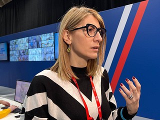 Центр общественного наблюдения в Одинцово посетила журналистка из Черногории Драгана Миюшкович