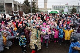 В Одинцовском округе проходят массовые масленичные гуляния
