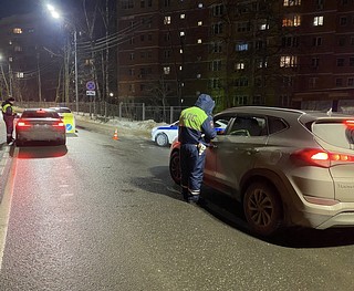 На территории Одинцовского городского округа прошёл профилактический рейд «Нетрезвый водитель»