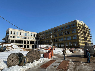 Конструкционную прочность строящейся школы в микрорайоне Восточный в Звенигороде подтвердили эксперты