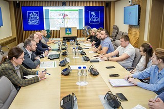 В администрации Одинцовского округа прошла встреча с инициативными жителями дома № 24 по ул. Садовой