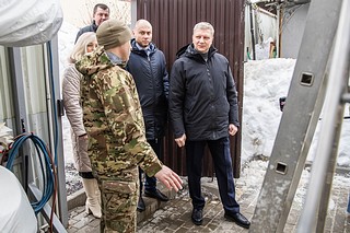 Андрей Иванов: Дом участника спецоперации Антона в деревне Юдино подключают к газу в рамках президентской программы