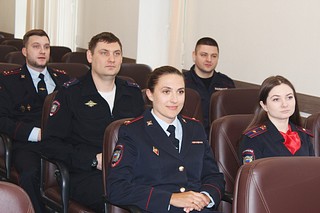 В окружном Управлении МВД в Одинцово поздравили экспертов-криминалистов с профессиональным праздником