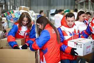 Подарки одинцовских школьников в рамах акции «Неделя добрых дел» доставлены на Донбасс
