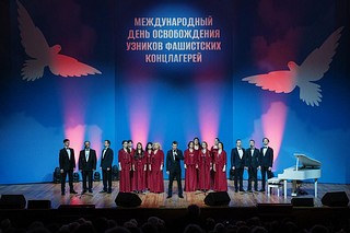 Артисты одинцовского Культурно-досугового центра имени И. Д. Кобзона выступили в концертном зале Дома правительства