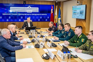 Глава Одинцовского округа провёл заседание Оперативного штаба по готовности к пожароопасному сезону 2024 года