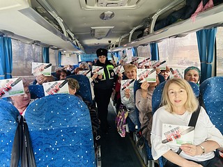 Одинцовским участникам клуба «Активное долголетие» напомнили правила дорожного движения