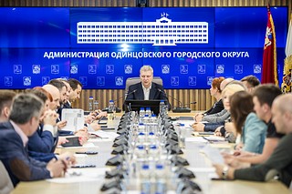 Глава Одинцовского округа Андрей Иванов провёл рабочую встречу с жителями села Немчиновка