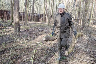 Глава Одинцовского округа Андрей Иванов принял участие в субботнике