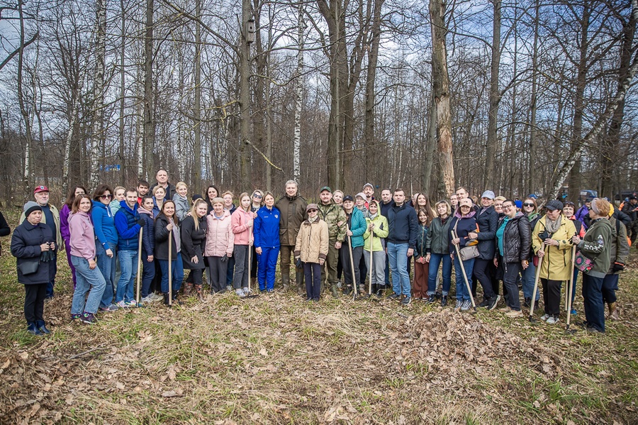 Субботники прошли в Глазынинском лесопарке и Подушкинском лесу Одинцовского округа