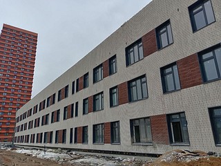 В Одинцово-1 в рамках комплексного развития территории продолжается строительство школы на 1160 учащихся