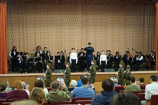 Юные музыканты Одинцовского Молодёжного оркестра выступили для пациентов Центрального военного клинического госпиталя