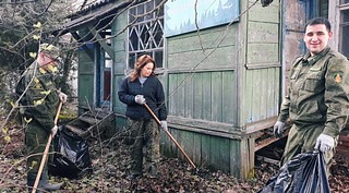 В Звенигородском филиале ГКУ МО «Мособллес» прошли субботники
