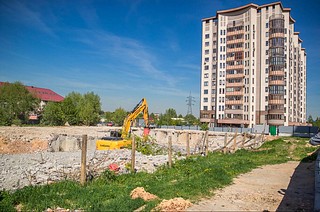 Глава Одинцовского округа Андрей Иванов вместе с жителями провёл велообъезд микрорайона «Гусарская баллада». Участники проехали по наиболее проблемным точкам жилого комплекса