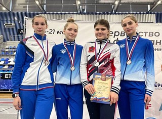 Спортсмены из Одинцовского округа завоевали две медали первенства России по шпаге