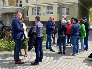 Встречи с жителями СНТ «Шихово-А» и ЖК «Центральный» в Звенигороде провёл первый заместитель главы округа