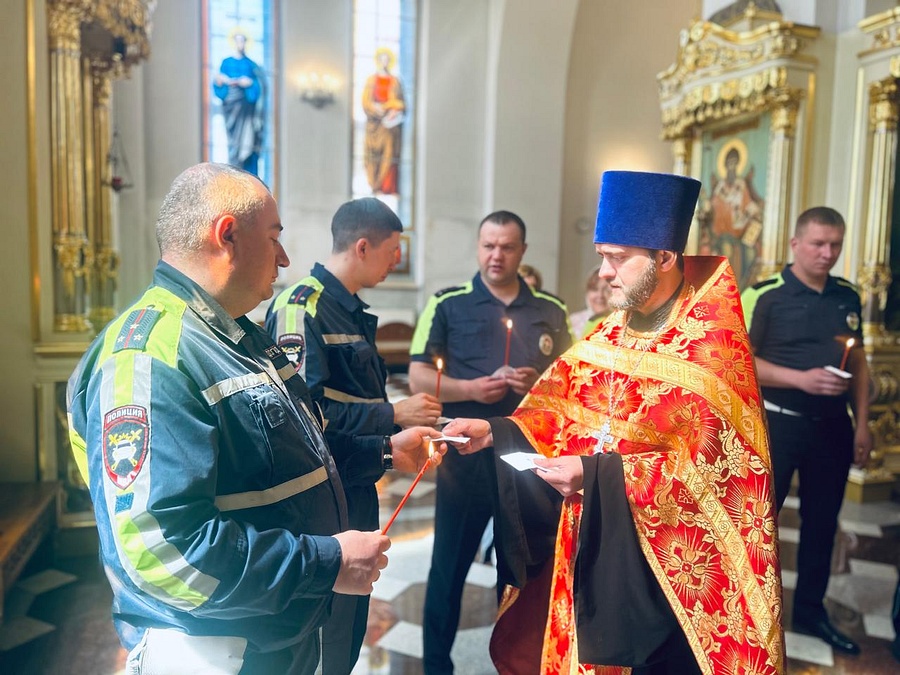 Путник текст 2, Одинцовские госавтоинспекторы приняли участие в ежегодной встрече с духовенством, посвящённой Дню путника