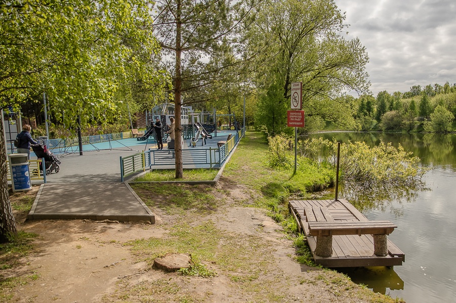 VLR s 2, Новую детскую площадку в деревне Шульгино осмотрел глава Одинцовского округа
