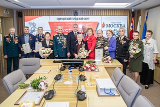 В Одинцовском округе стартовал юбилейный, 10-й этап ежегодной военно-патриотической эстафеты «Салют Победе!»
