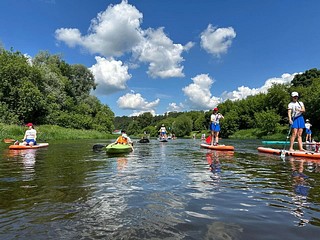 В Звенигороде 16 июня прошел летний праздник шахмат и активного отдыха «Kayak & Chess». Хедлайнером мероприятия стал международный гроссмейстер Борис Владимирович Савченко