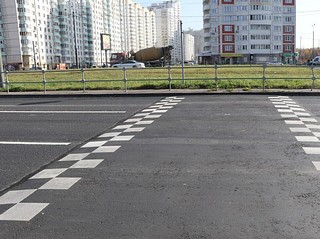Искусственные неровности отремонтировали в микрорайоне Трёхгорка