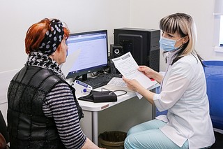 В фельдшерско-акушерском пункте Грибовский организован дополнительный приём специалистов