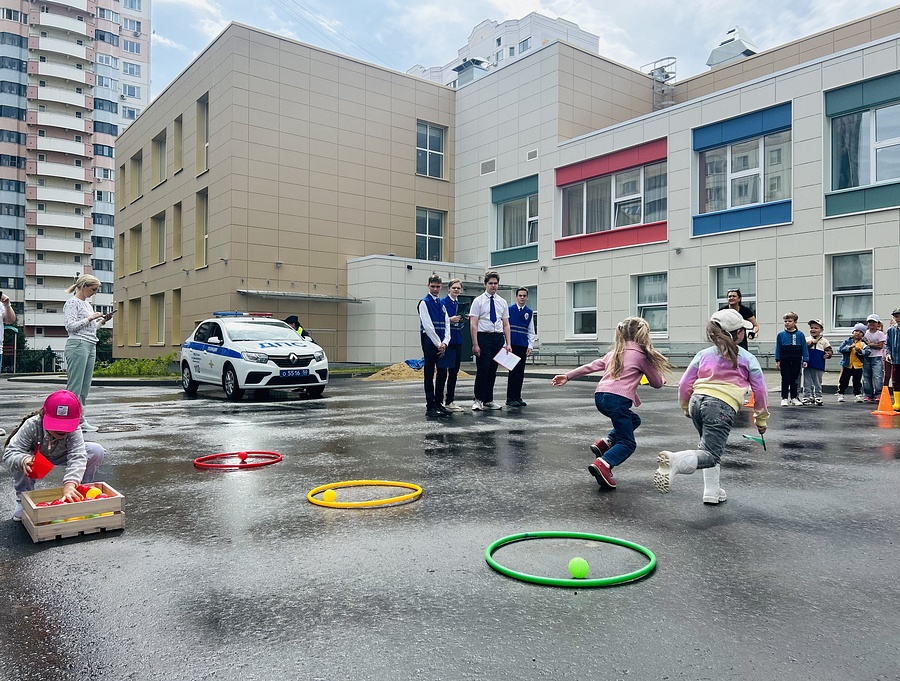 ГАИ текст 3, Одинцовские госавтоинспекторы провели в детском саду мероприятие «Безопасное лето»