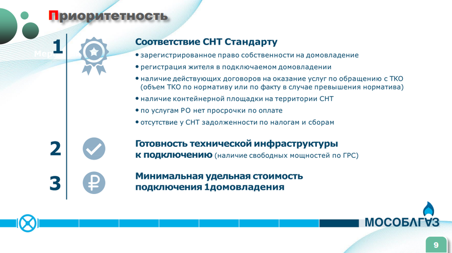 Газ текст 4, В рамках социальной газификации в Одинцовском округе к газу планируется подключить 256 СНТ