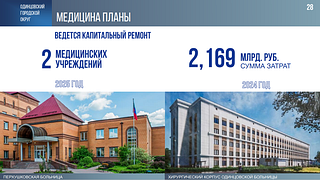 В Одинцовском городском округе за 5 лет было построено шесть новых медицинских учреждений. В новых микрорайонах открылись три кабинета врача общей практики. Об этом на заседании Совета депутатов отчитался глава муниципалитета Андрей Иванов