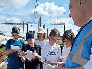 Профилактический рейд по соблюдению безопасности на железной дороге провели на ж/д станции «Портновская» в Одинцовском округе