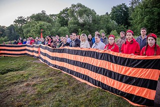 Акция «Свеча памяти» прошла 22 июня в посёлке Санатория имени Герцена