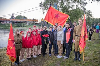 Акция «Свеча памяти» прошла 22 июня в посёлке Санатория имени Герцена