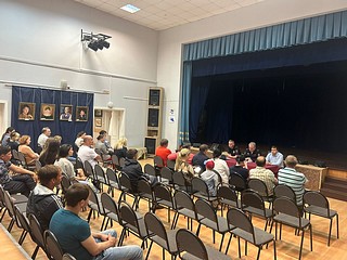 В Одинцовском округе начальник УМВД принял участие в отчете участковых уполномоченных перед населением