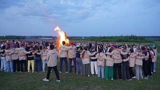 На станцию Центрального парка «Патриот» прибыл «Поезд Памяти»