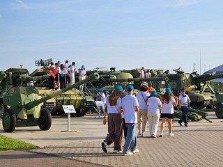 На станцию Центрального парка «Патриот» прибыл «Поезд Памяти»