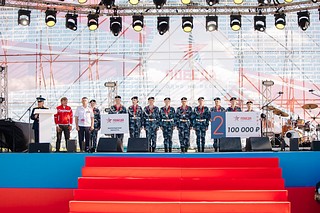 Победителей Всероссийской военно-спортивной игры наградили в Кубинке