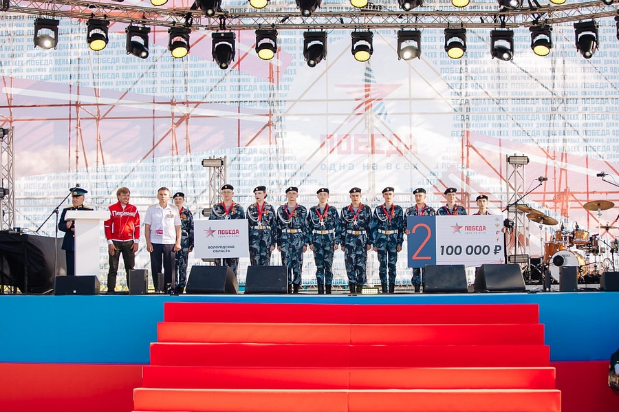 Победителей Всероссийской военно-спортивной игры наградили в Кубинке, Июль