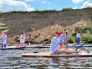 В Одинцовском округе 11 июля прошел областной фестиваль по сапсерфингу