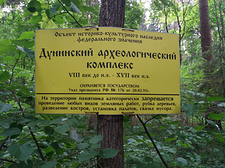 В Одинцовском округе удалось сохранить территорию объекта культурного наследия «Дунинское городище»