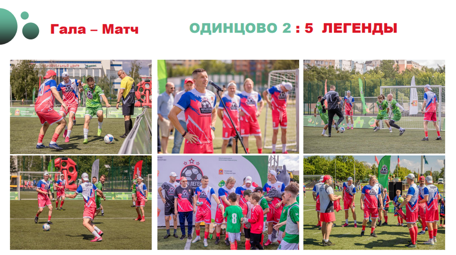 Футбол текст 3, Итоги двух футбольных праздников подвели в администрации Одинцовского округа